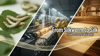 Silk Fabric Making Process | From Silkworm to Finished Silk | Ultra-Realistic Cinematic Documentary