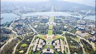 Aerial View of Canberra
