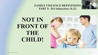 The Newly Expanded Definitions of &ldquo;Family Violence&rdquo; in the Divorce Act