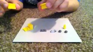Lego wheelbarrow instructional
