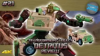 Transformers Legacy Evolution Detritus Review No. 21 | 4K