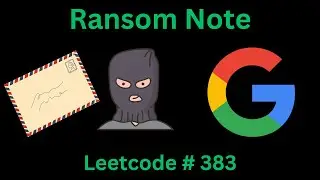 RANSOM NOTE | LEETCODE 383 | PYTHON SOLUTION