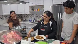 Hare Un buen Caldo de res con Garbanzo y Tortillas Calientitas para comer hoy