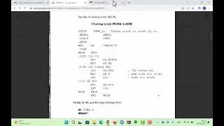 Cách In Chuỗi Ra Màn Hình Bằng Lập Trình Assembly Đơn Giản