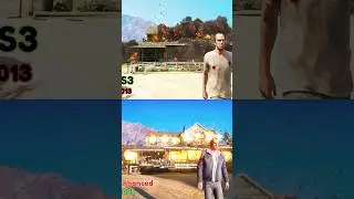 GTA 5 Legacy vs Enhanced 🔥 Graphics Evolution in 15 Seconds!(Visual Comparison)