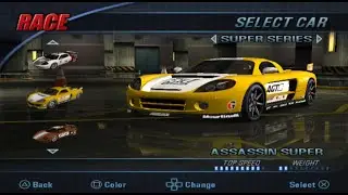 Burnout 3: Takedown - Yellow Assassin Super [Single Race]