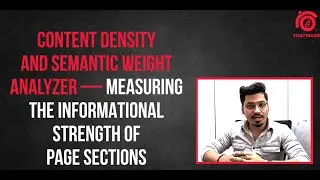 Content Density & Semantic Weight: The Hidden SEO Metric Boosting Google Rankings!