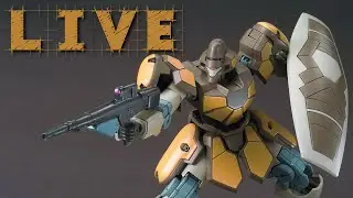 Gundam Model kit Build Stream | Weebot The Robot Live Stream