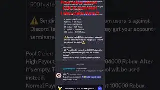 Free robux discord server
