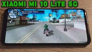 Xiaomi Mi 10 Lite 5G (SD 765G) - GTA San Andreas / Call of Duty Mobile / Asphalt 9 Legends - Test