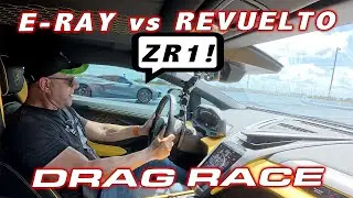 Владелец ERAY продал свою машину за ZR1 после этой гонки... ERAY против Revuelto, ДРЭГ-ГОНКА на ч...