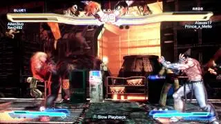 Street Fighter X Tekken K00pa & SquallNoctis Vs Alexander & Prince Mello