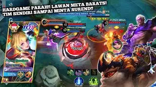 HARDGAME PARAH! TIM SENDIRI SAMPAI MINTA SUREND! LAWAN MUSUH HYPER BARATS + PHOVEUS! GLOBAL WANWAN