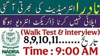 NADRA Jobs 2025 | Latest Vacancies | Apply Online &ndash; Matric to Graduation