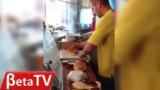 Fastest Burger Wrap Ever