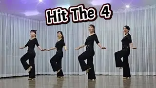 Hit The 4 Line Dance (High Intermediate)- January 2026