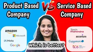 Product based company VS Service based company | Which one is Best? | Difference in Tamil | 💯தமிழ்