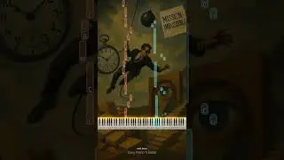 Mission Impossible Theme (Piano Version Tutorial) 🎹 #shorts