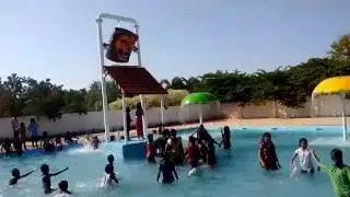 School children in swimming pool at Rainbow Resorts 2