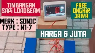 Jual Timbangan Sapi Loadbeam. Merk : SONIC    Type: N1-7