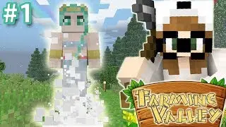 SUMMONING HARVEST GODDESS | Minecraft | Farming Valley | Ep. 1