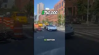 Поддельный Lamborghini Aventador SVJ 63 в Нью-Йорке!