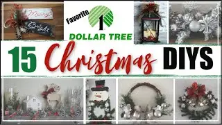 15 DIY DOLLAR TREE CHRISTMAS DECOR IDEAS | DIY Christmas Decorations | Momma From Scratch