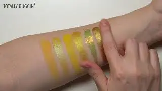 ColourPop Uh Huh Honey Palette Swatches