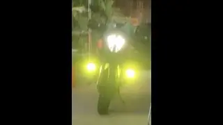 KTM 390 Adventure Aux Lights On Standard Crash bars, Auxbeam.