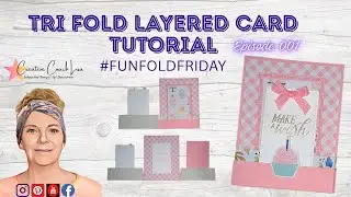 TRI FOLD LAYERED CARD TUTORIAL - FUN FOLD FRIDAY EP 1 - STAMPIN' UP!