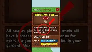 This pet is crazy...  #growagarden #roblox