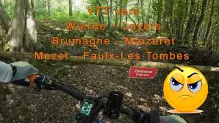 VTT vers Wierde &ndash; Loyers - Brumagne - Maizeret - Mozet et Faulx-Les Tombes