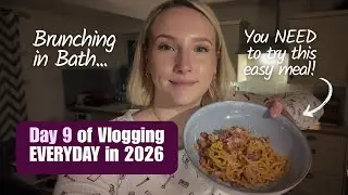 Day 9 of Vlogging EVERYDAY of 2026! Saying GOODBYE & You NEED to try this easy meal...