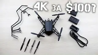 🚁ДРОН с 4K ЗА $100?! | KUDRONE - квадрокоптер с Kickstarter!
