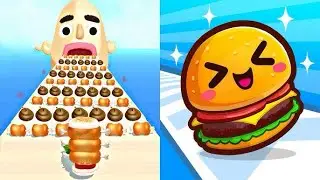 Healthy Sandwich VS Junk Sandwich 🥗🍔 | Runner Game”#vs #games #gamesandwichrunner 