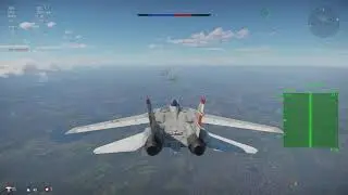 War Thunder Air Assault Arcade F14 Tomcat Gameplay