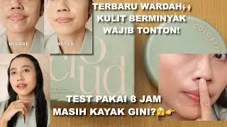 WARDAH COLORFIT 5D BLUR CLOUD CUSHION REVIEW + TEST KETAHANAN 8 JAM KULIT BERMINYAK | Maria Soelisty