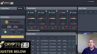 Crypto Masterbot Live Trades and Results $750 Profit So Far Today