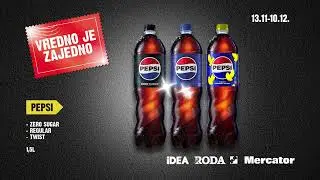 IDEA i RODA | Cube by Tube, Guarana, Pepsi 13.11 - 10.12.2025.