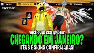 🚨URGENTE! EMOTE SUPREMO CHEGANDO?! + NOVAS SKINS E RETORNO DE ÍTENS | NOVIDADES FREE FIRE