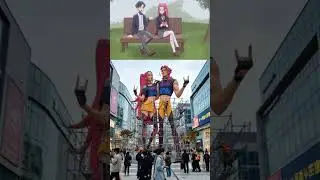 Kpop Demon Hunters Mira Giant Statue Real Life #kpop #demonhunters #trend