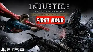 Another Fighter!? - Injustice Gods Among Us - First Hour - Walkthrough - [4K 60FPS] - No Commentary