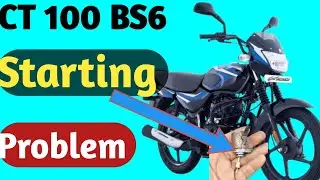 Bajaj CT 100 bs6 starting problem|Ct100 Electric Carburettor Choke problem|Auto choke problem 
