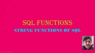 SQL FUNCTIONS STRING LTRIM RTRIM TRIM UPPER LOWER LENGTH IN TABLE  P6