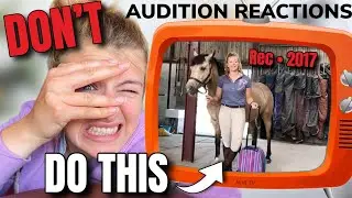 Reacting to my TERRIBLE auditions for All Star Academy + What I would do now
