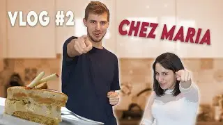 #VLOG2 - J'irai pâtisser CHEZ VOUS - Entremets Pomme/Caramel avec Maria (mange pas tout Edouard !)