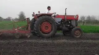 Massey Ferguson 178 MP , kongskilde , tiller , setvospremač IMT