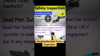 How to do Engle Grinder Safety Inspection? #grinder #aramco #powertools Copy from Safety with Junaid