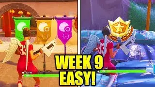 WEEK 9 CHALLENGES GUIDE FAST & EASY! ALL WEEK 9 CHALLENGES GUIDE FORTNITE TIPS AND TRICKS!