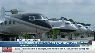 Gulfstream announces plans to expand, more jobs coming to Chatham Co.